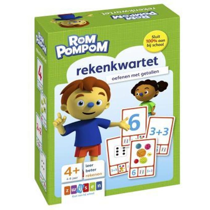 Rompompom rekenkwartet Bordspellen