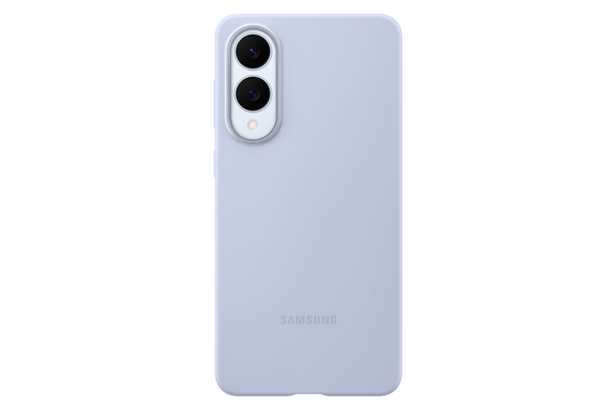 Samsung Galaxy S25 Edge Hoesje - Silicone Case - Lichtblauw