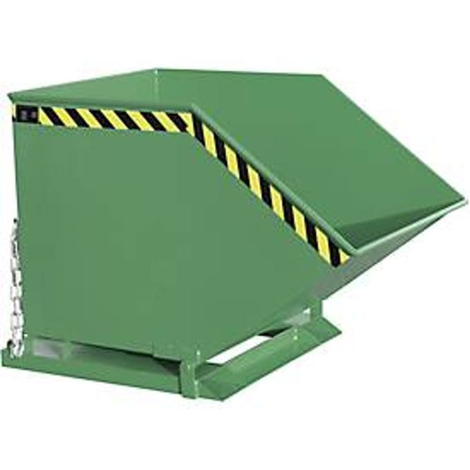 Kiepcontainer KK 800, groen (RAL 6011)