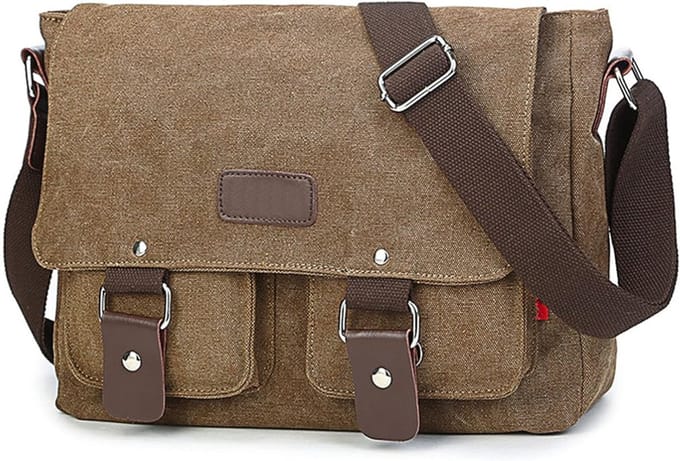 HEZIVO® Messenger Bag Heren - Schoudertas - Meerdere Vakken