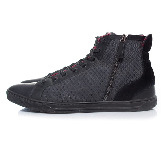 Louis Vuitton hoge python sneakers