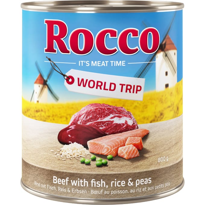Rocco World Trip Spanje Hondenvoer - 24 x 800 g