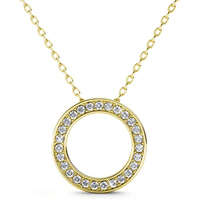 Ophir hangers - Goud en kristal