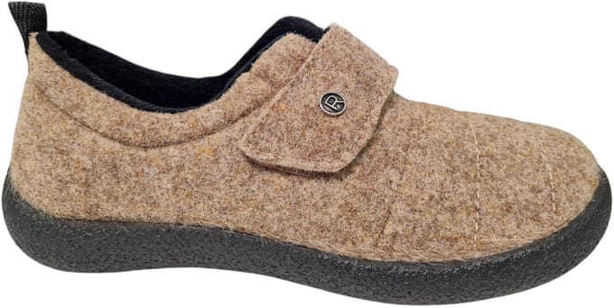 Rohde Dames Pantoffel - 2007-17 Donkerbeige - Maat 38