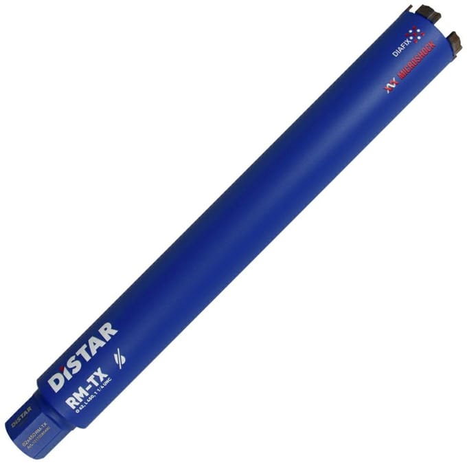 Distar RM-TX Serie - Diamant Boorkroon - 62mm - 450mm - Zonder Koeling