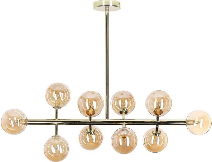 RAMIS - Hanglamp - Goud - Staal