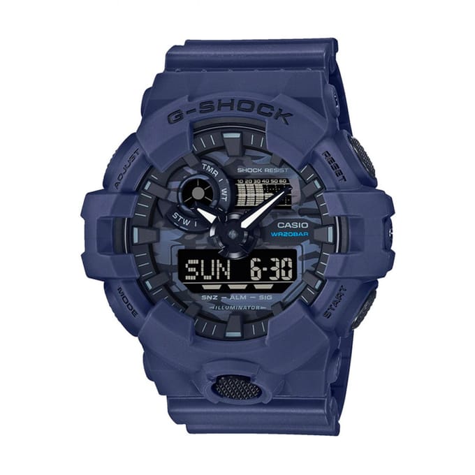 Casio G-Shock GA-700CA-2AER Heren Horloge 53mm 20 ATM