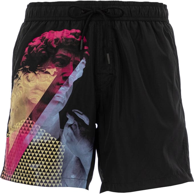 Bikkembergs  Swimshorts Hoofd    Zwart