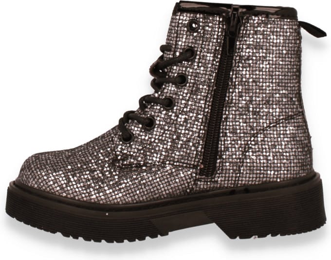 Mode-mania Meisjes Bottine | Zwart | Maat: 28