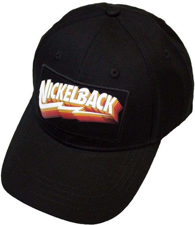 Nickelback - Gradient Shadows Logo Baseball pet - Zwart