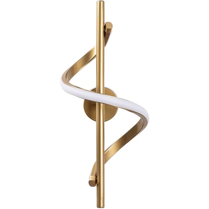 Asir Wandlamp - Goud - 16 x 41 x 25 cm