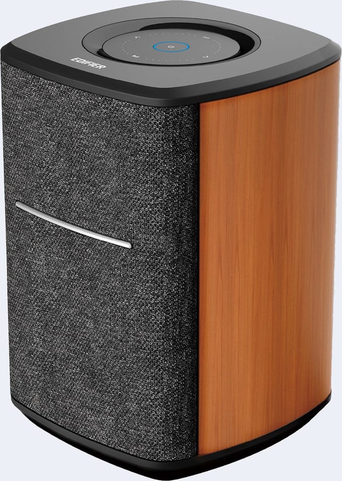 Edifier MS50A multiroom wifi speaker - Walnoot