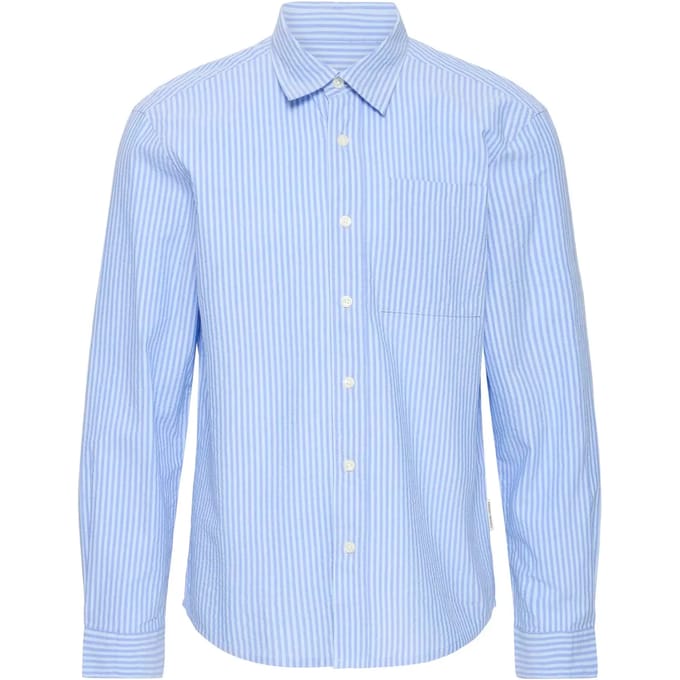 Shirt met lange mouwen Casual Friday CFJaevon Seersucker