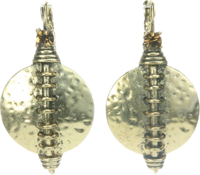 Behave - Oorhangers cirkelvormig - Art deco stijl - Avondlook