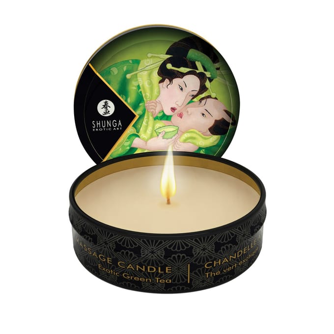 Shunga - Mini Massagekaars - Exotic Green Tea – 30 ml