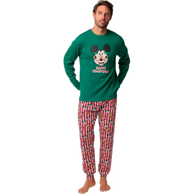 Pyjama-sets Admas Pyjama broek top lange mouwen Party Friends Disney