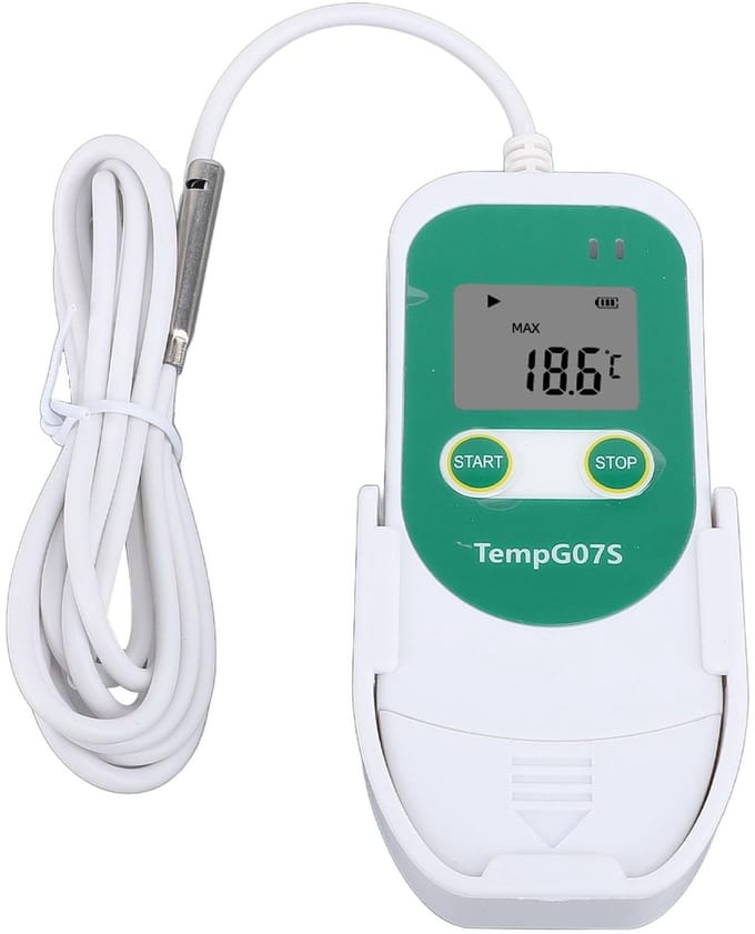 VT Goods - Cold Chain Temperatuur Data Logger - USB Logger - PDF en CSV Output - Vochtigheid Logger - Medische Koelkasten - Nauwkeurig