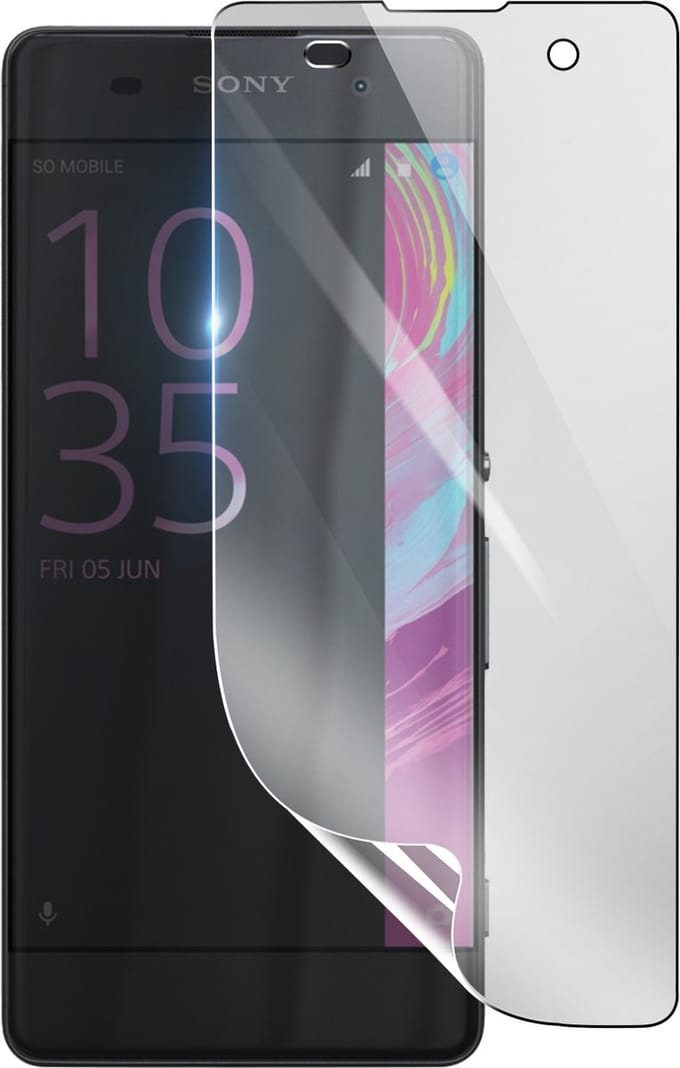 3mk, Geschikt voor Sony Xperia E5, Schokbestendige Hydrogel Screenprotector, Transparant