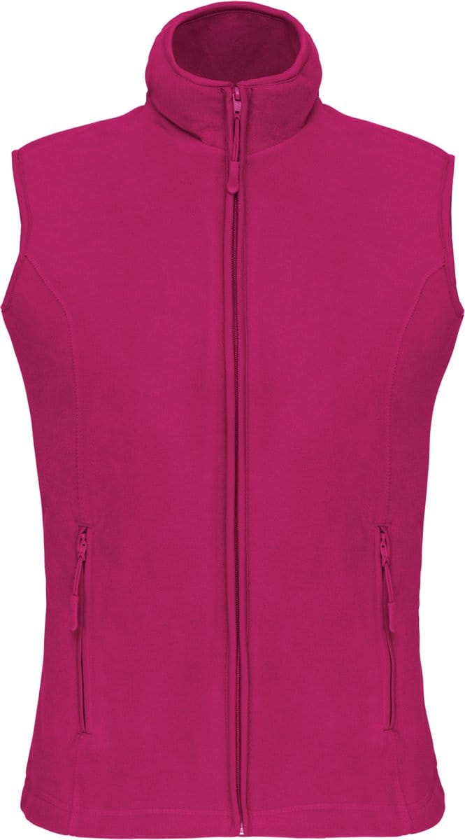 Kariban Bodywarmer van microfleece dames K906 - Fuchsia - XS