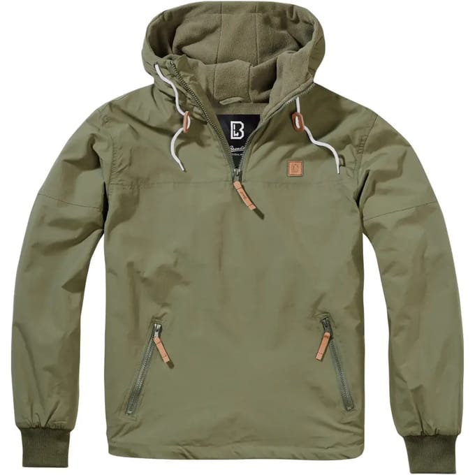Brandit - Pull Over Windbreaker jacket - S - Groen