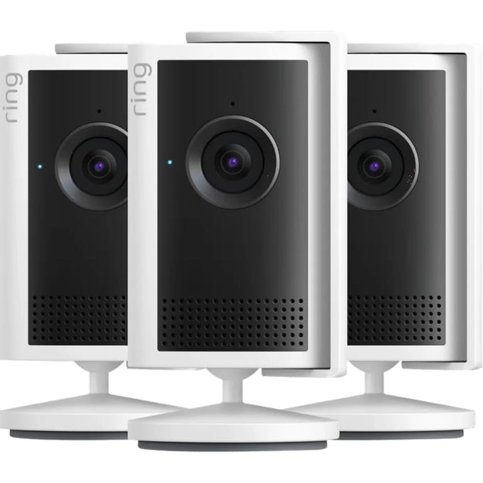 Ring Indoor Camera Plus Wit 3-Pack