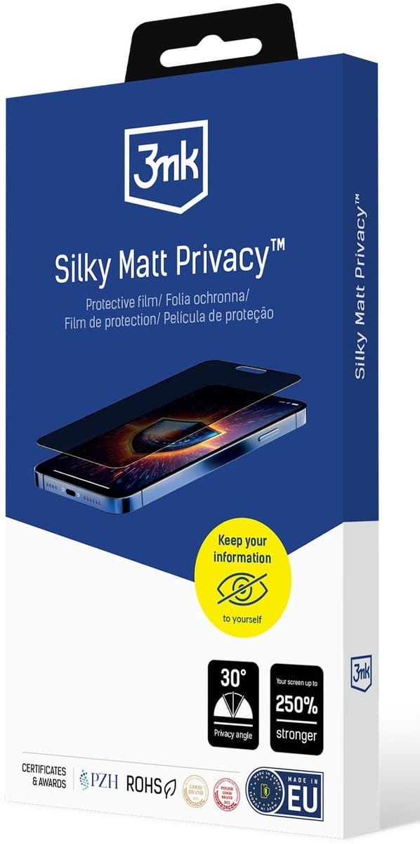 Samsung Galaxy S25+ - 3mk Zijdezachte Mat Privacy