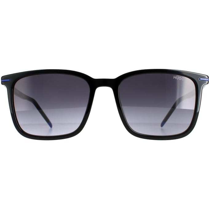 Hugo van Hugo Boss Square Mens Black Blue Dark Gray Gradiënt HG 1168/S