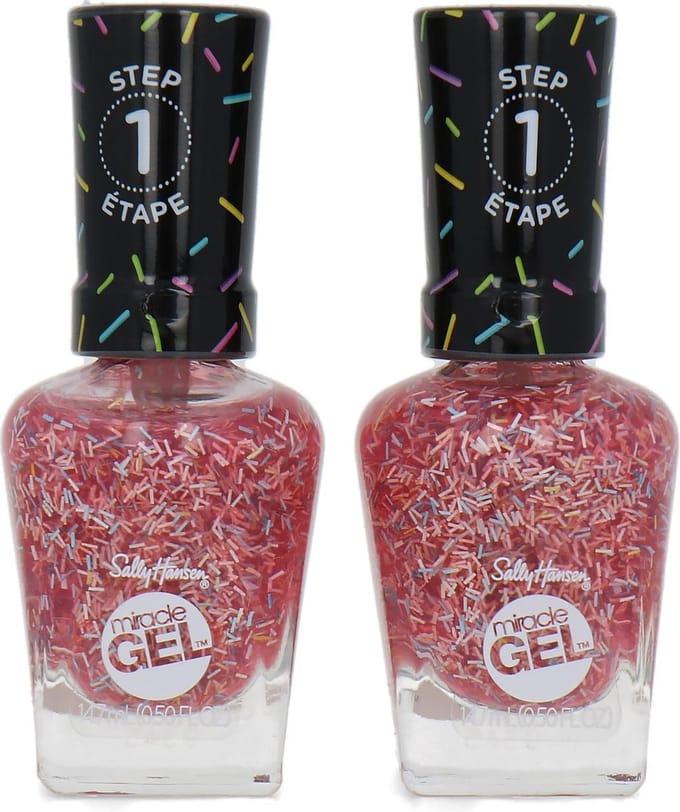 Sally Hansen Miracle Gel Nagellak - 161 Mixture Perfect (set van 2)
