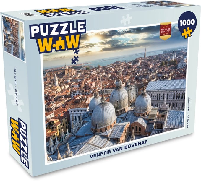 Puzzel Architectuur - Wolken - Venetië - Legpuzzel - Puzzel 1000 stukjes volwassenen
