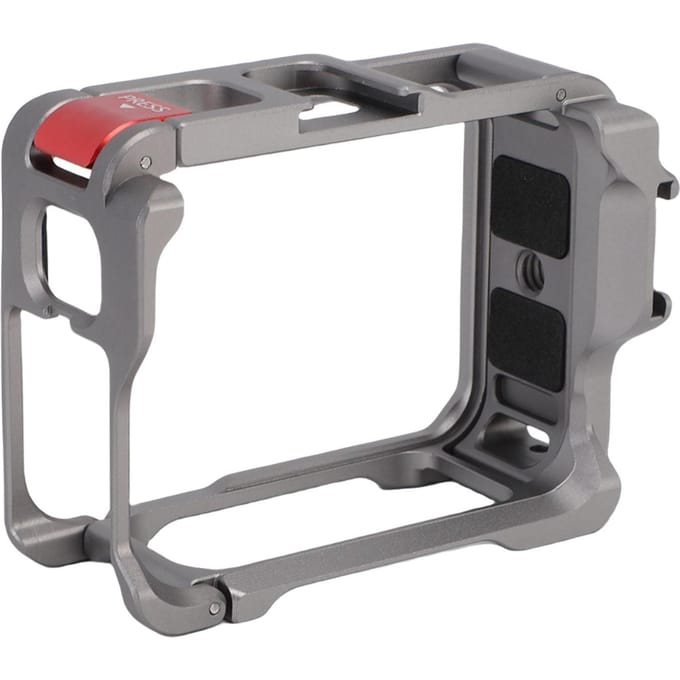 Camera Kooi Geschikt voor Insta360 Ace Pro Pro 2 Camera Aluminium Legering Beschermend Frame gray