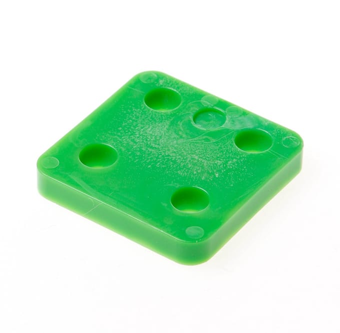 stelplaat zonder sleuf 10mm (6500kg) zak = 48st.