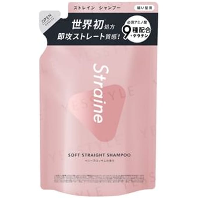 Straine - Soft Straight Shampoo Refill 400ml