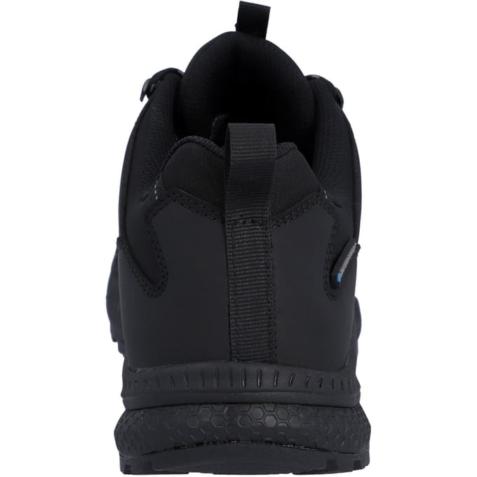 Hi-Tec Stealth Low Heren Wandelschoenen Van Polyester In Het Zwart/donkergrijs