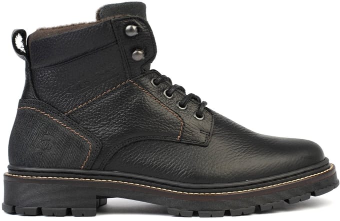 Bufflox pirnineus boots heren zwart leer