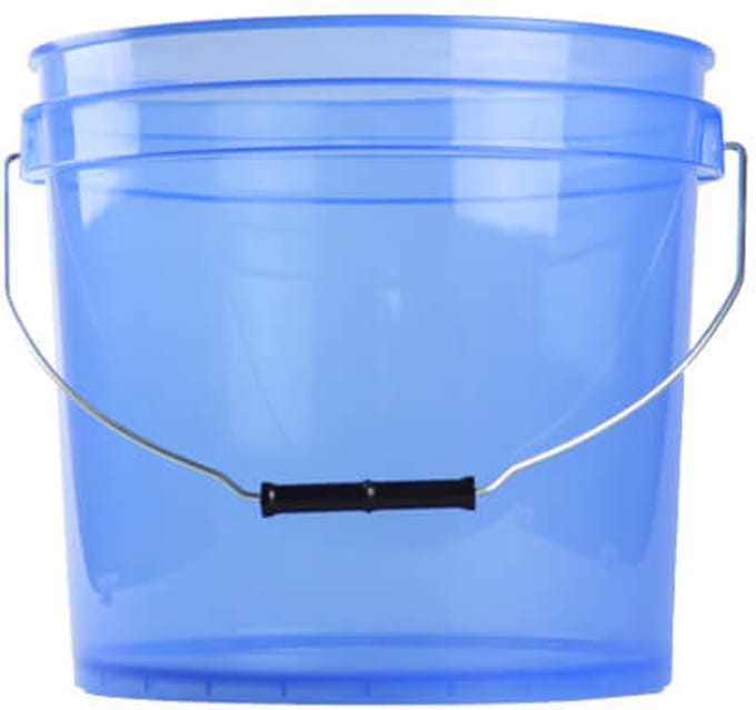 D CON TRANSPARANT BLAUW AUTO DETAILING WAS EMMER 3,5 GALLON 13L