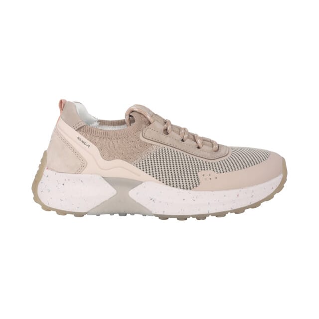 Gabor rollingsoft sensitive 26.996.31 - dames rollende wandelsneaker - Beige - maat 36 (EU) 3.5 (UK)
