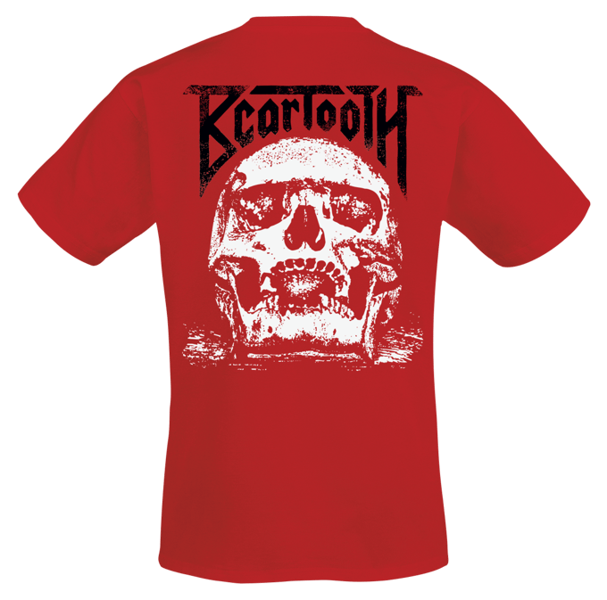 Beartooth T-shirt - S tot XL - voor Mannen - rood