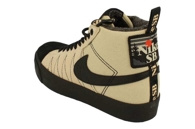 Nike Sb Zoom Blazer Mid Prm Heren Bruine Sneakers