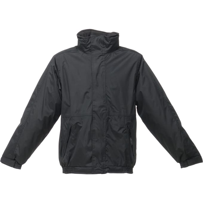 Regatta Dover Bomber Jacket voor volwassenen (Zwart/Ash)
