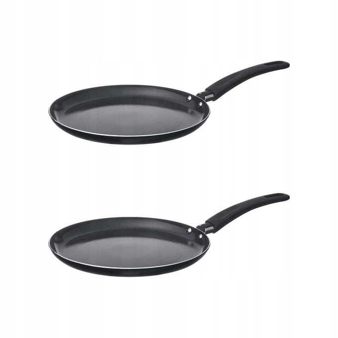 2x HEMLAGAD Pannenkoekenpan 25 cm met Keramische Coating