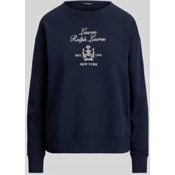 Regular fit sweatshirt van katoenmix