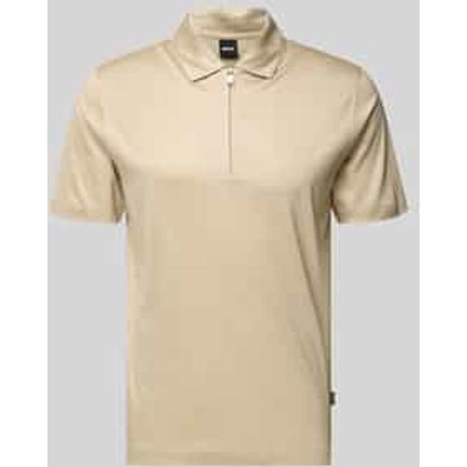 regular fit poloshirt van mix van katoen en lyocell model 'H-PARAS 50'