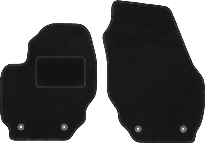 Voormatten zwart voor: Volvo S80 II sedan (2010-2017)