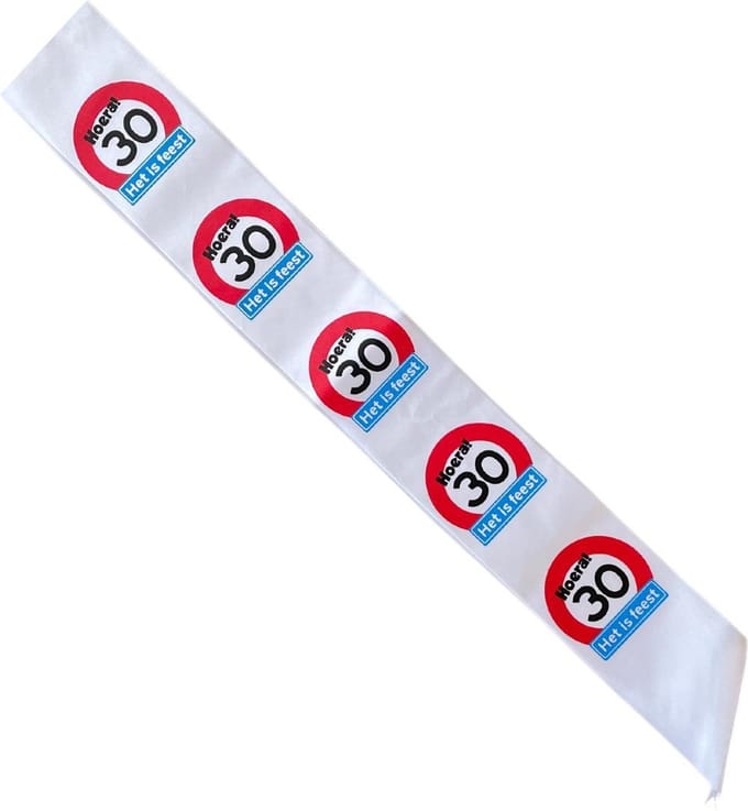 Sjerp 30 Jaar - Verjaardag Feest Accessoire voor Haar of Hem - 3BMT®