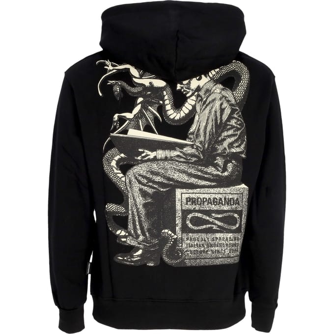 Hoodie Man Droom Hoodie Black