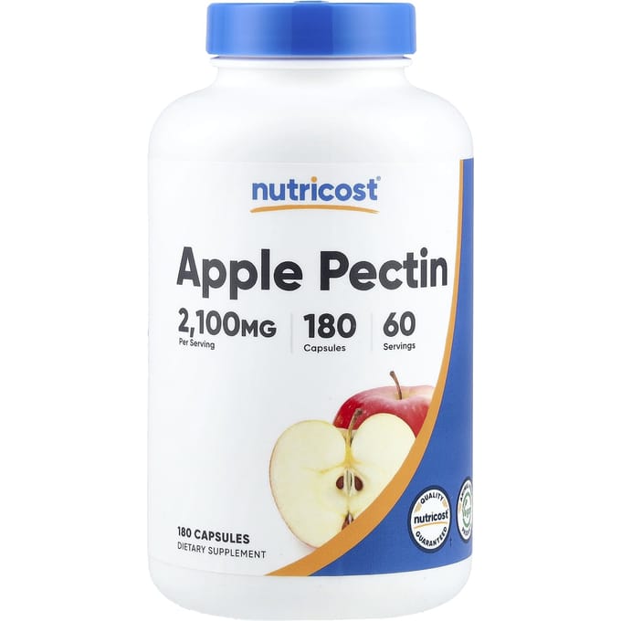 Nutricost, Pectine de Pomme, 180 Gélules (700 mg par capsule)