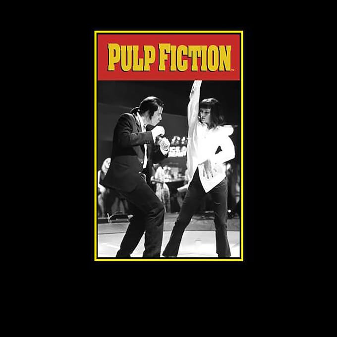 Pulp Fiction Dance Sweatshirt - Black - XL - Zwart