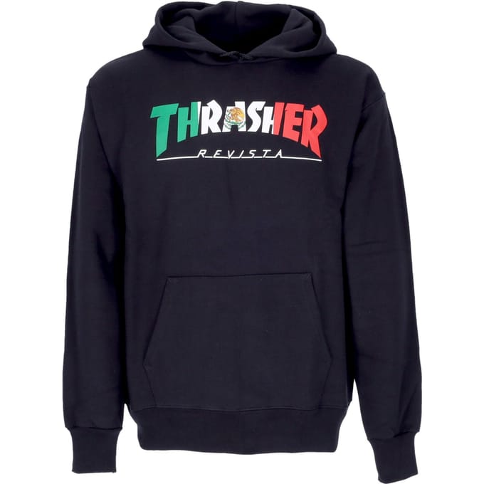 Herenhoodie Mexico Hoodie Zwart