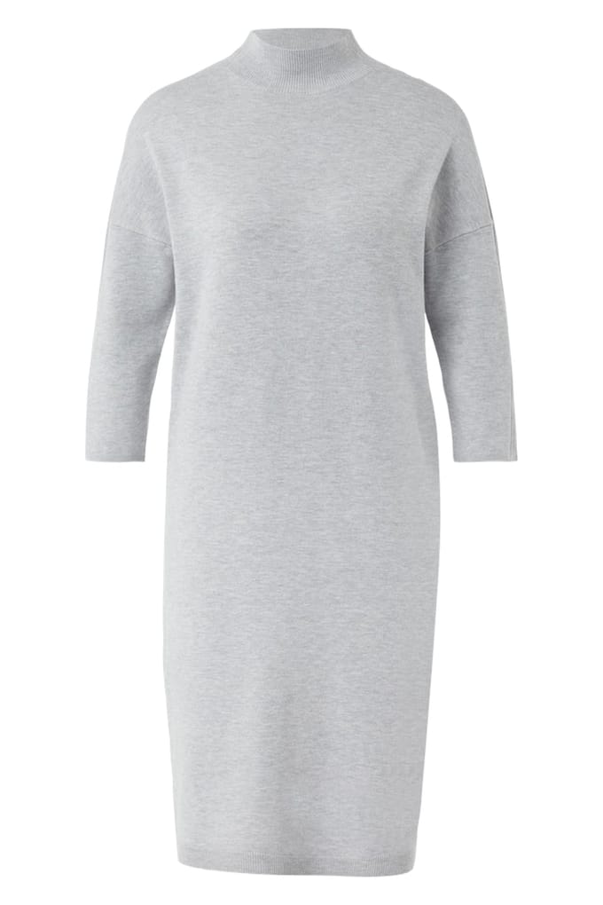 Comma  Dresses Light Grey Größe: 46 | Midikleider Outlet | Damen | Grau