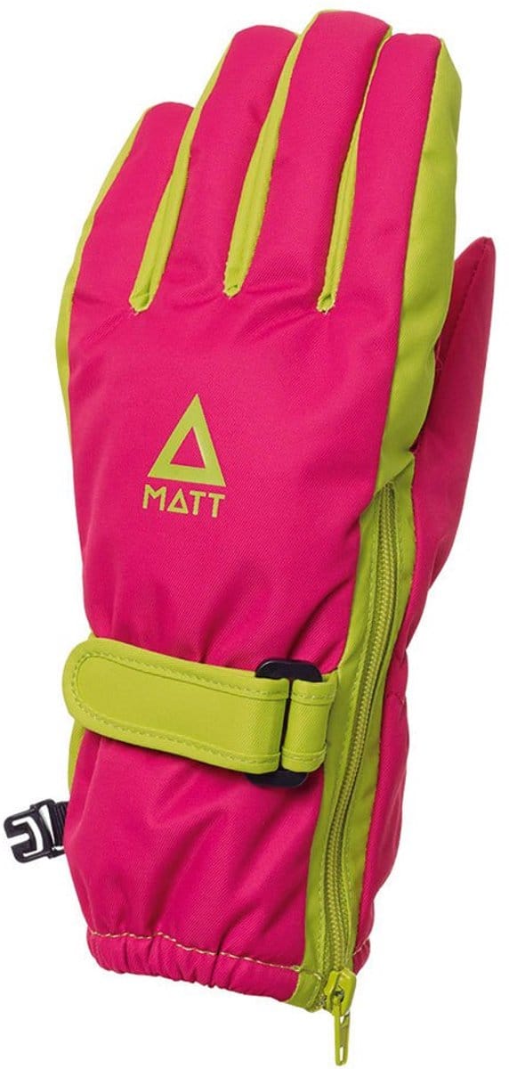Matt Open Side Handschoenen Roze 6 Years Meisje